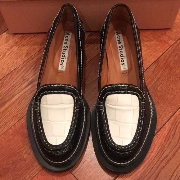 Acne Studios Shoes - Acne Studios Penny Croco Loafer